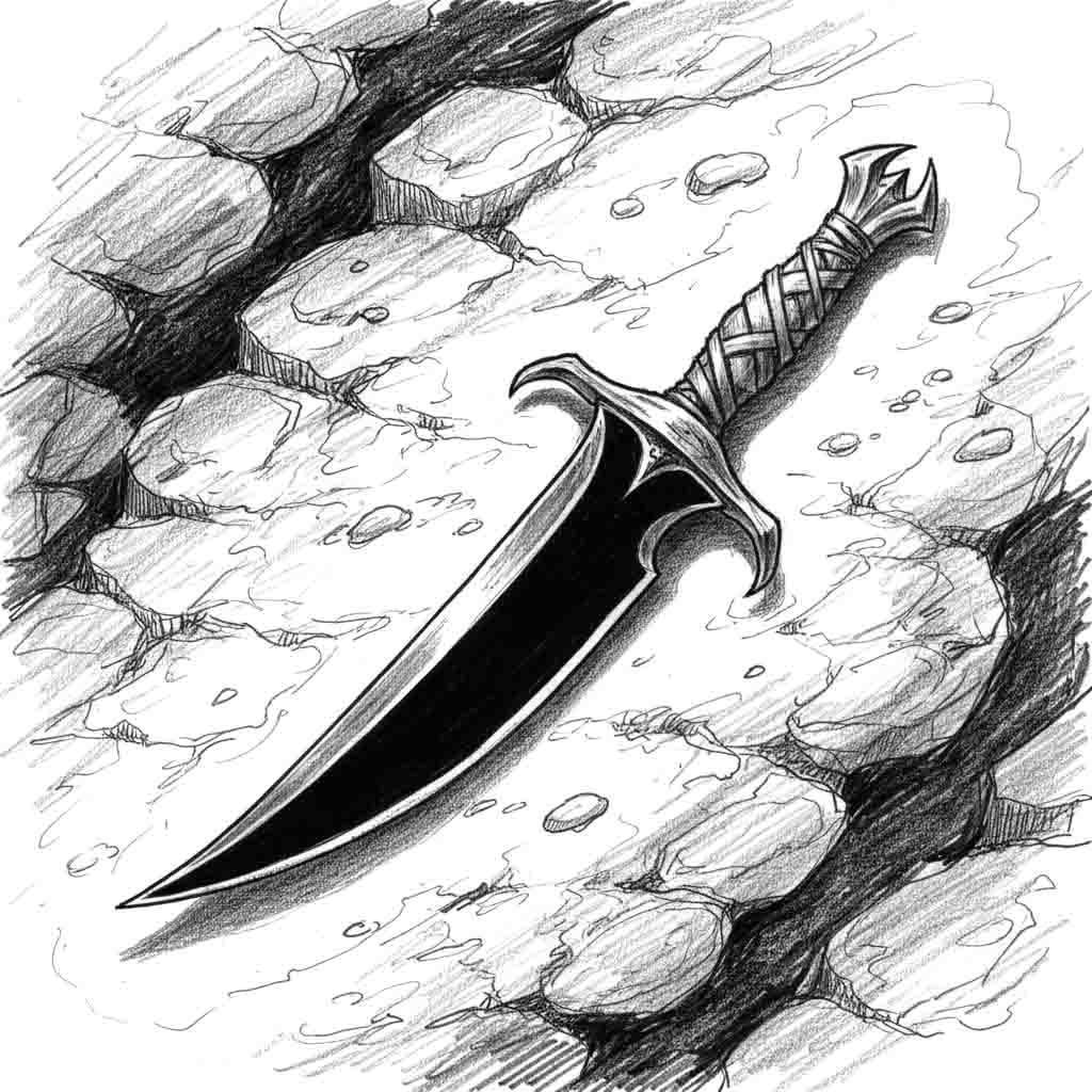 Black dagger.