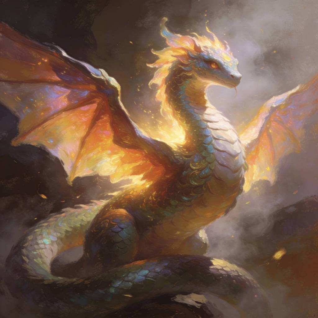rainbow dragon